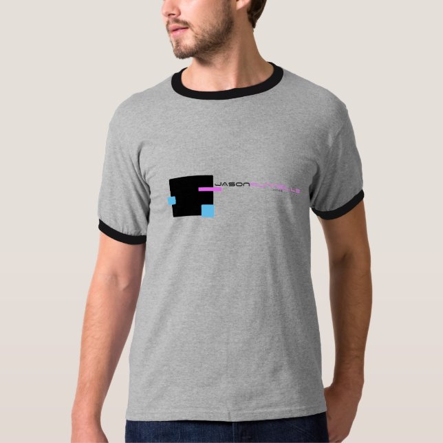 Rétro T-shirt de la sonnerie des hommes (Devant)