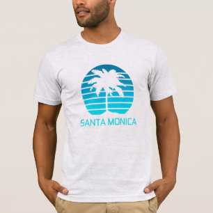 Rétro T-shirt de Santa Monica