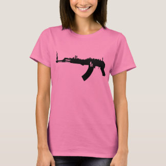 Rétro T-shirt du NY AK 47 des femmes