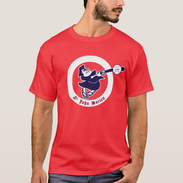 Retro T-Shirt Johannes - Männer (Vorderseite)