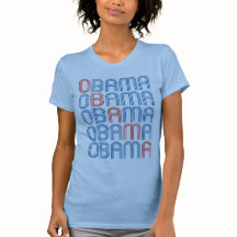 Retro T - Shirt OBAMA (Arten für Männer, Frauen u.