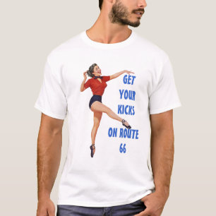 RETRO T-SHIRT-T - SHIRT ERHALTEN IHRE TRITTE AUF