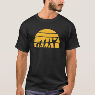 Retro Taekwondo japanische Kampfsportarten Evoluti T-Shirt