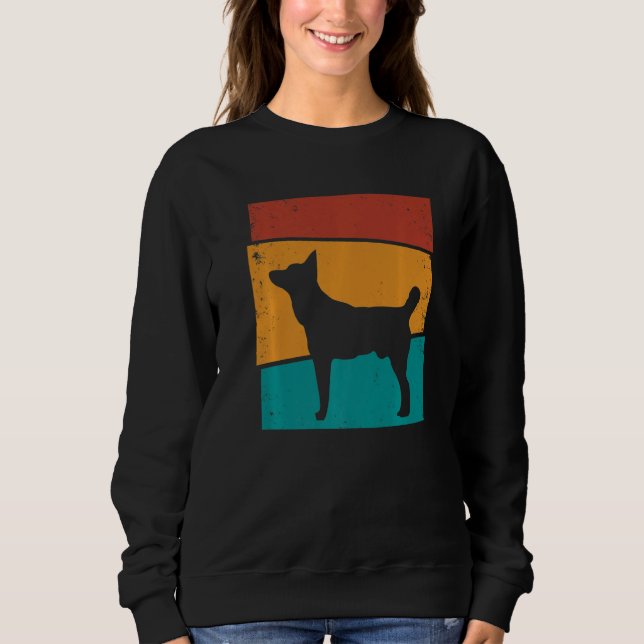 Retro Tahltan Bear Dog Sweatshirt (Vorderseite)