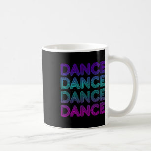 Retro-Tanz für Tänzer I Liebe Tanz Teens Kinder Kaffeetasse