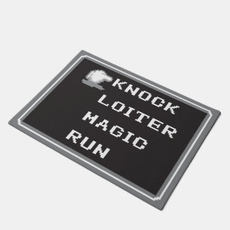 Rétro tapis de porte de menu de RPG 18" x 24" (à 8
