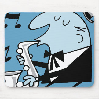 Rétro tapis de souris de trompette d'Oxygentees