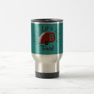 Rétro tasse de campeur de larme