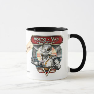 Retro Tasse des Roboter-Volto-VAC