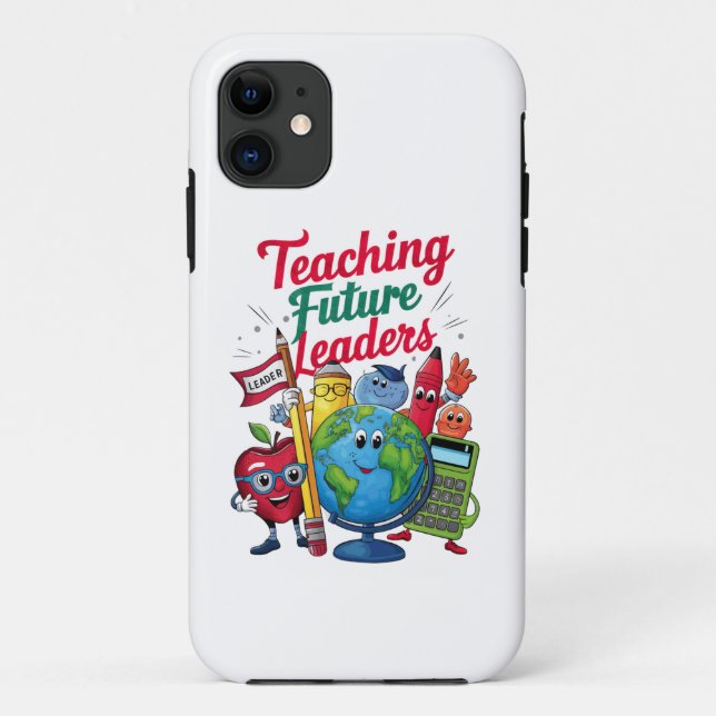Retro Teacher School Case-Mate iPhone Hülle (Rückseite)