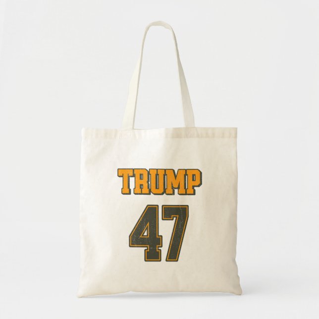 Retro Team Trump 47 Vintag Tragetasche (Vorne)
