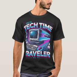 Retro Tech Time Traveller - Nostalgie der 90er Jah T-Shirt