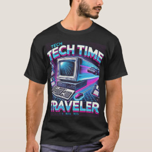 Retro-Tech-Zeitreisender – 90er Nostalgie T-Shirt