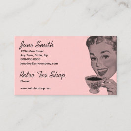 Retro Tee Visitenkarte