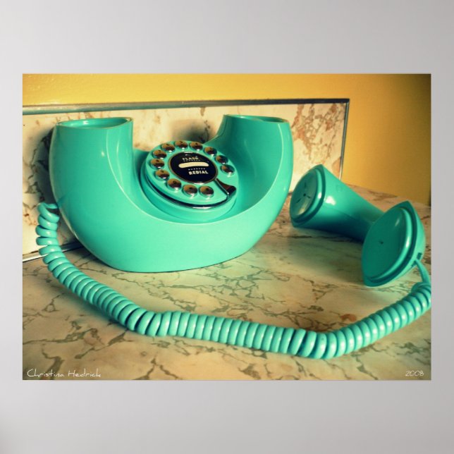 Retro-Telefon 2 Poster (Vorne)