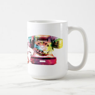 Retro Telefon-Tasse Kaffeetasse
