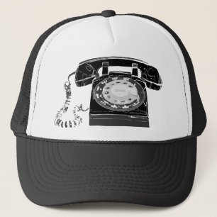 Retro Telefon Truckerkappe