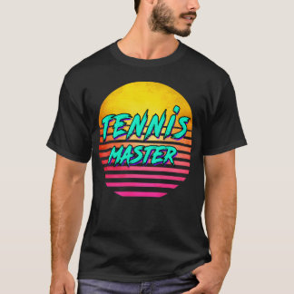 Retro-Tennisliebhaber-Geschenk T-Shirt
