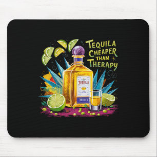 Retro Tequila trinkt Tequila billiger als ein Drit Mousepad
