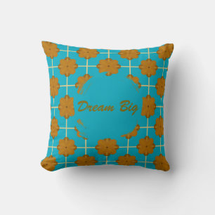 Retro Terra Bloom Florale Kissenhülle Kissen