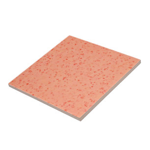 Retro-Terrazzo Living Coral Elegantes Muster Fliese