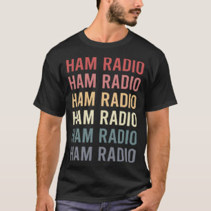 Retro-Text Amateurfunk Ham Radio T-Shirt