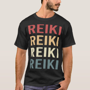 Retro-Text Reiki T-Shirt