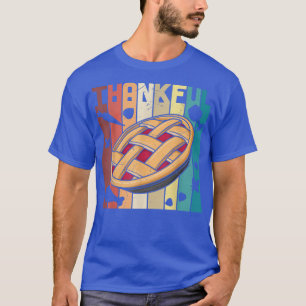 Retro Thanky Erntedank Pie Family Kinder Matchi T-Shirt