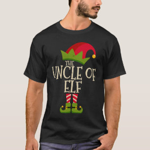 Retro The Onkel Elf Costume Family Group Chris T-Shirt