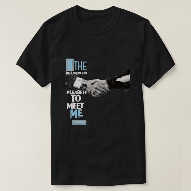 Retro The Replacements Band Rock Gift For Fans T-Shirt (Design vorne)