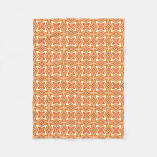 Retro Thema-Muster-Fleecethrow-Decke Fleecedecke