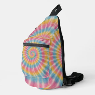 Retro-Tie-Dye Crossbody Bag