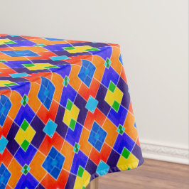 Retro Tile Design Tableclout Tischdecke