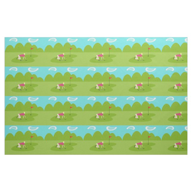 Rétro tissu de golfeur (Yard)