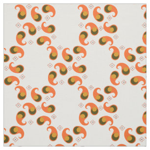 Rétro tissu de Paisley