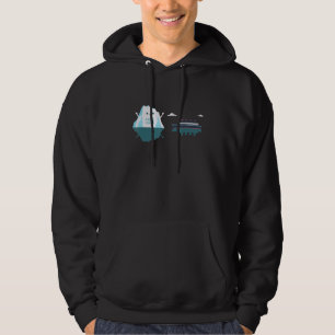 Retro Titanic 1912 Kreuzfahrtschiff Titanic Hoodie