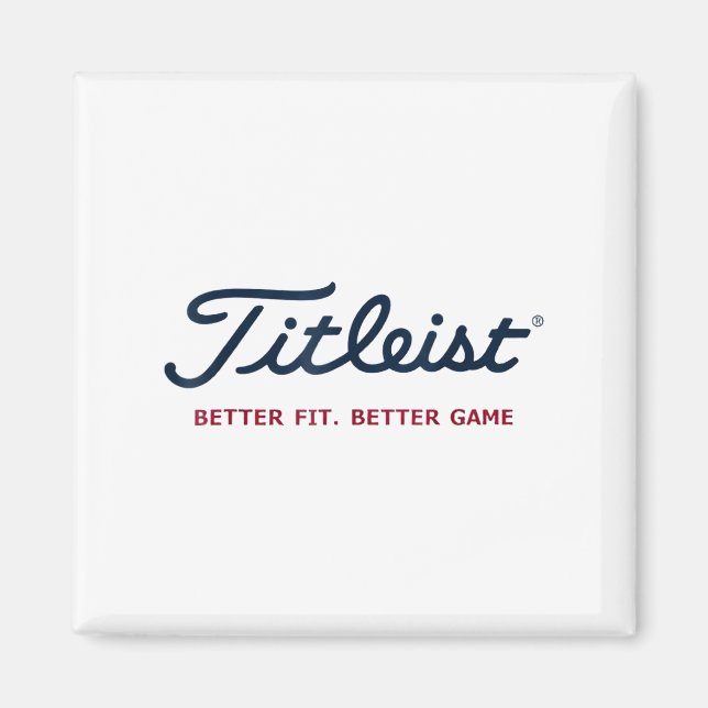 Retro Titleis-t Better Fit Better Game Magnet (Vorne)