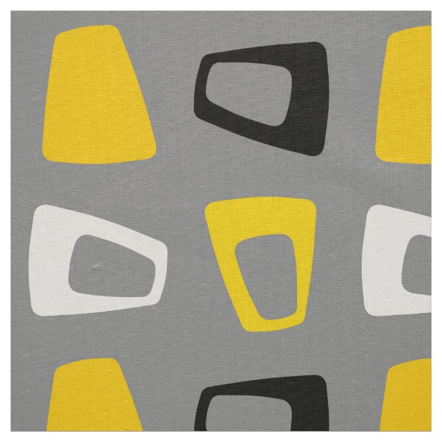 Retro-Trapazoide Stoff (Muster)