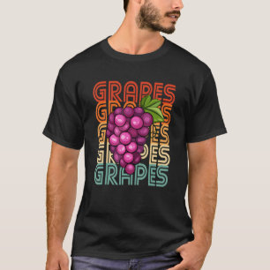 Retro Trauben T-Shirt
