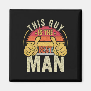 Retro Trauzeuge Wedding Trauzeugen Funny Bridal Ba Magnet