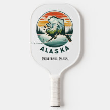 Retro Travel Map Alaska Staat