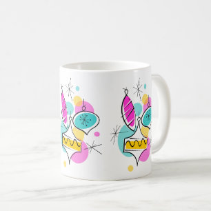 Retro Tree Baubles Group Tasse