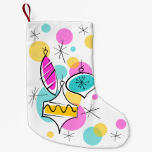 Retro Tree Baubles Strumpf 2