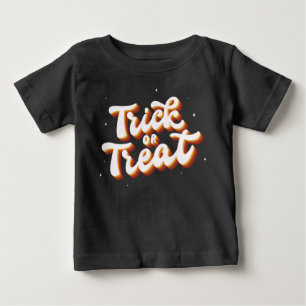 Retro Trick oder Treat Baby T-shirt