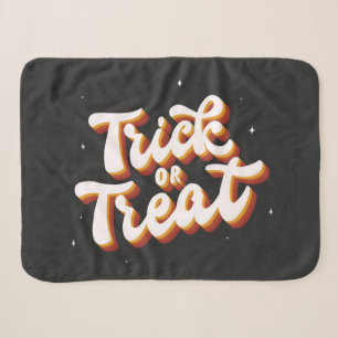 Retro Trick oder Treat Sherpadecke