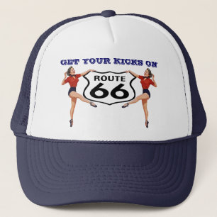 RETRO "TRITT-" HUT ~ ERHALTEN IHRE TRITTE AUF WEG TRUCKERKAPPE