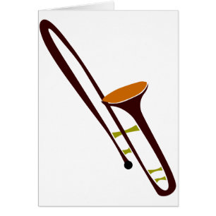 Rétro trombone d'années '50