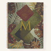 Retro Tropical Monstera Palmenblatt 70er Jahre Som