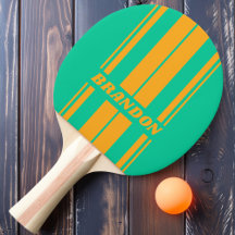 Retro Tropical Punch Dualboard Streifen mit Namen
