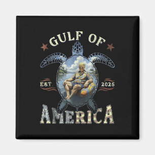 Retro Trump Merica 4. Juli 47. Präsident Amer Magnet